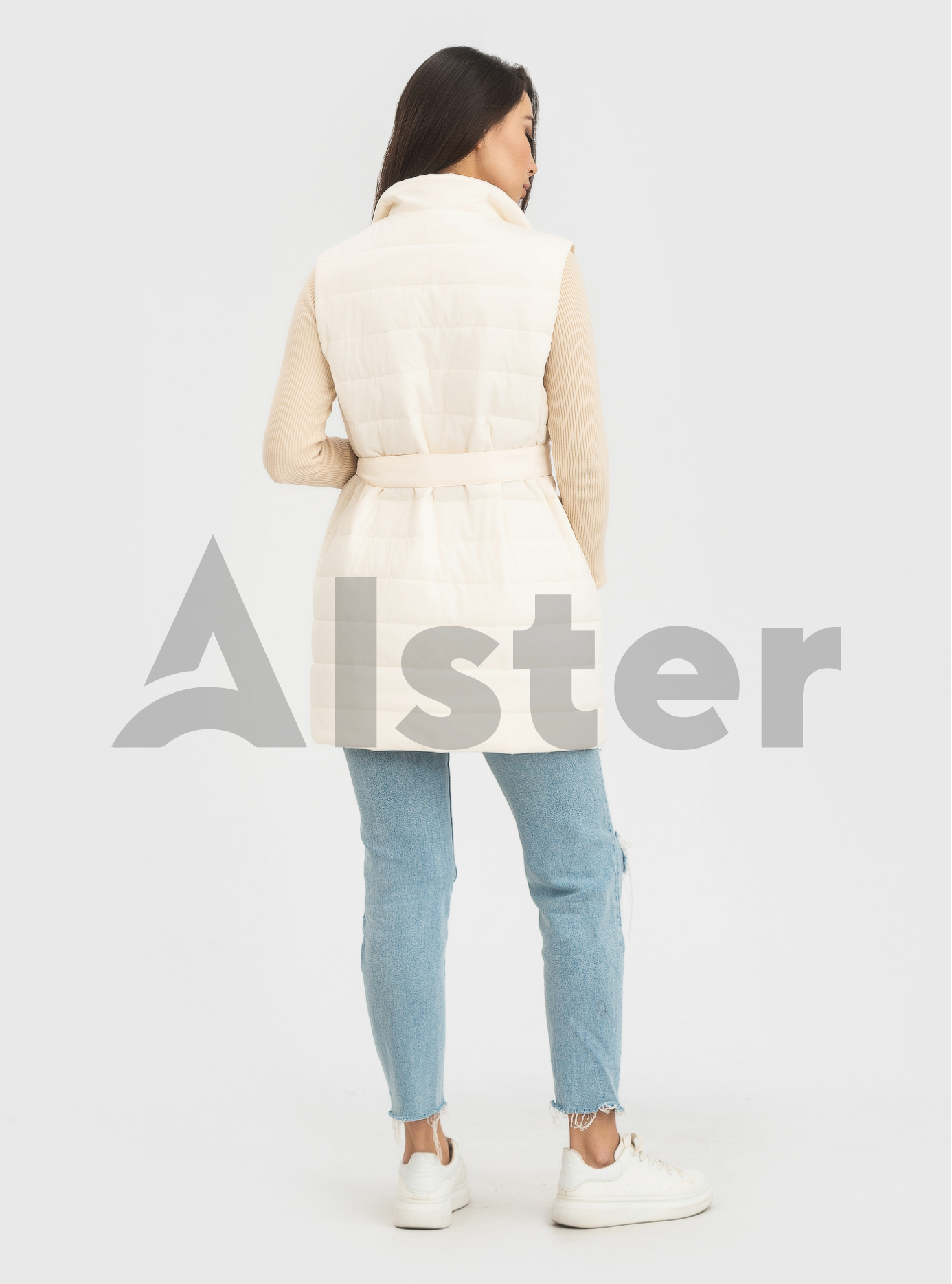 Женский жилет с поясом Молоко 46 (KTL531AR-04): фото - Alster.ua
