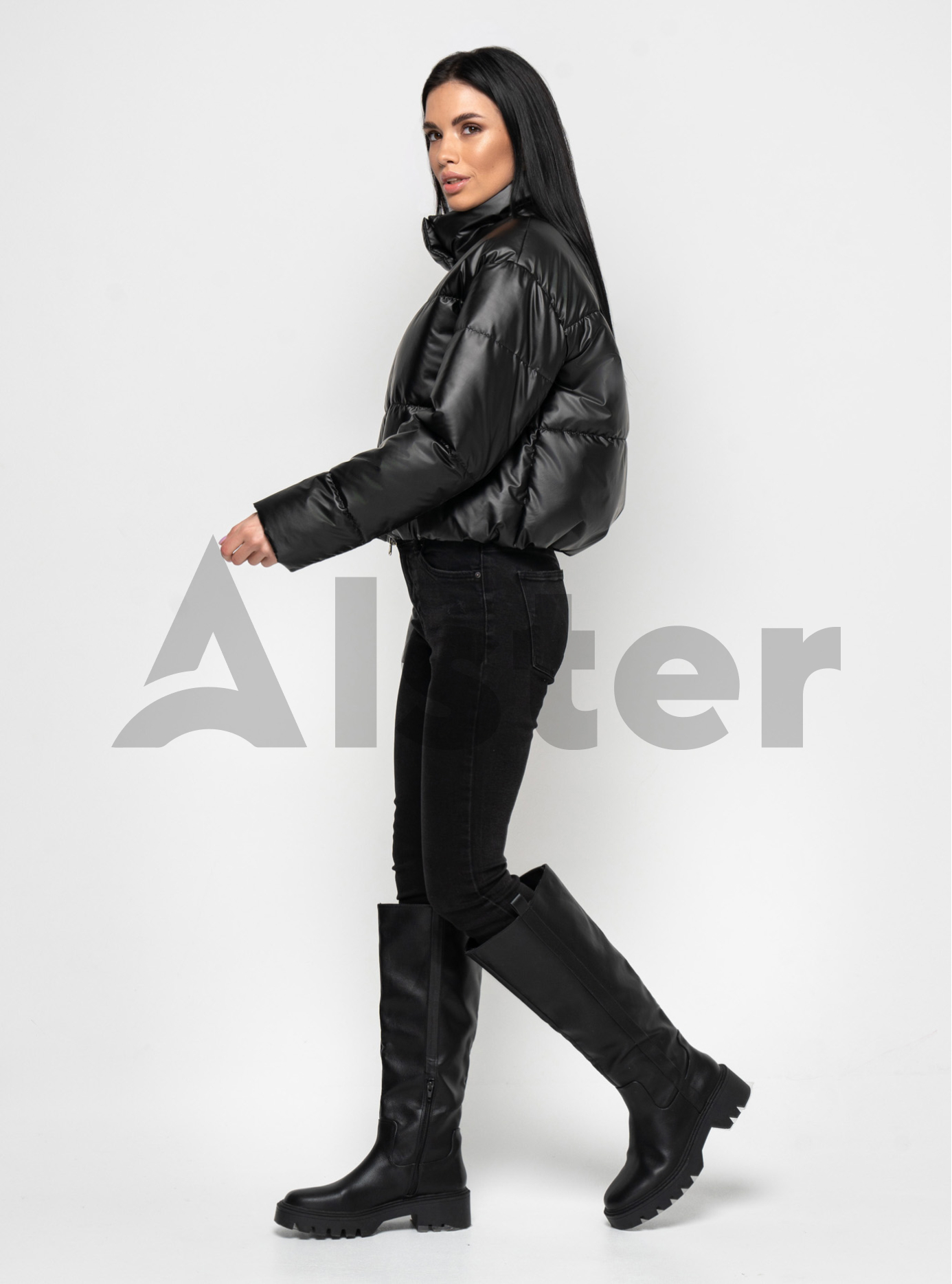Короткая демисезонная женская куртка 545 Чёрный 42 (KTL545(12)-02): фото - Alster.ua