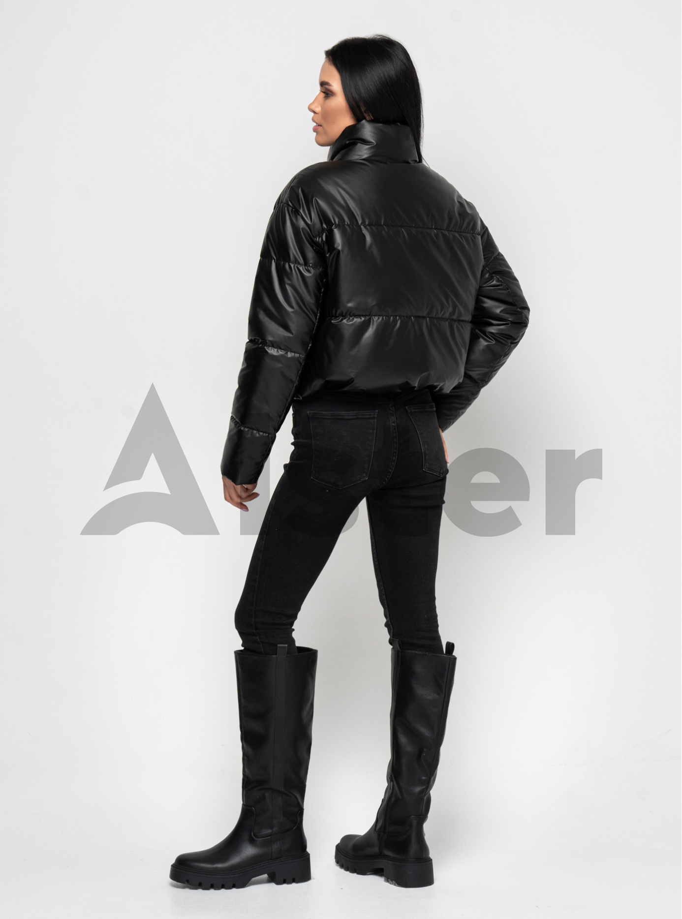 Короткая демисезонная женская куртка 545 Чёрный 42 (KTL545(12)-02): фото - Alster.ua