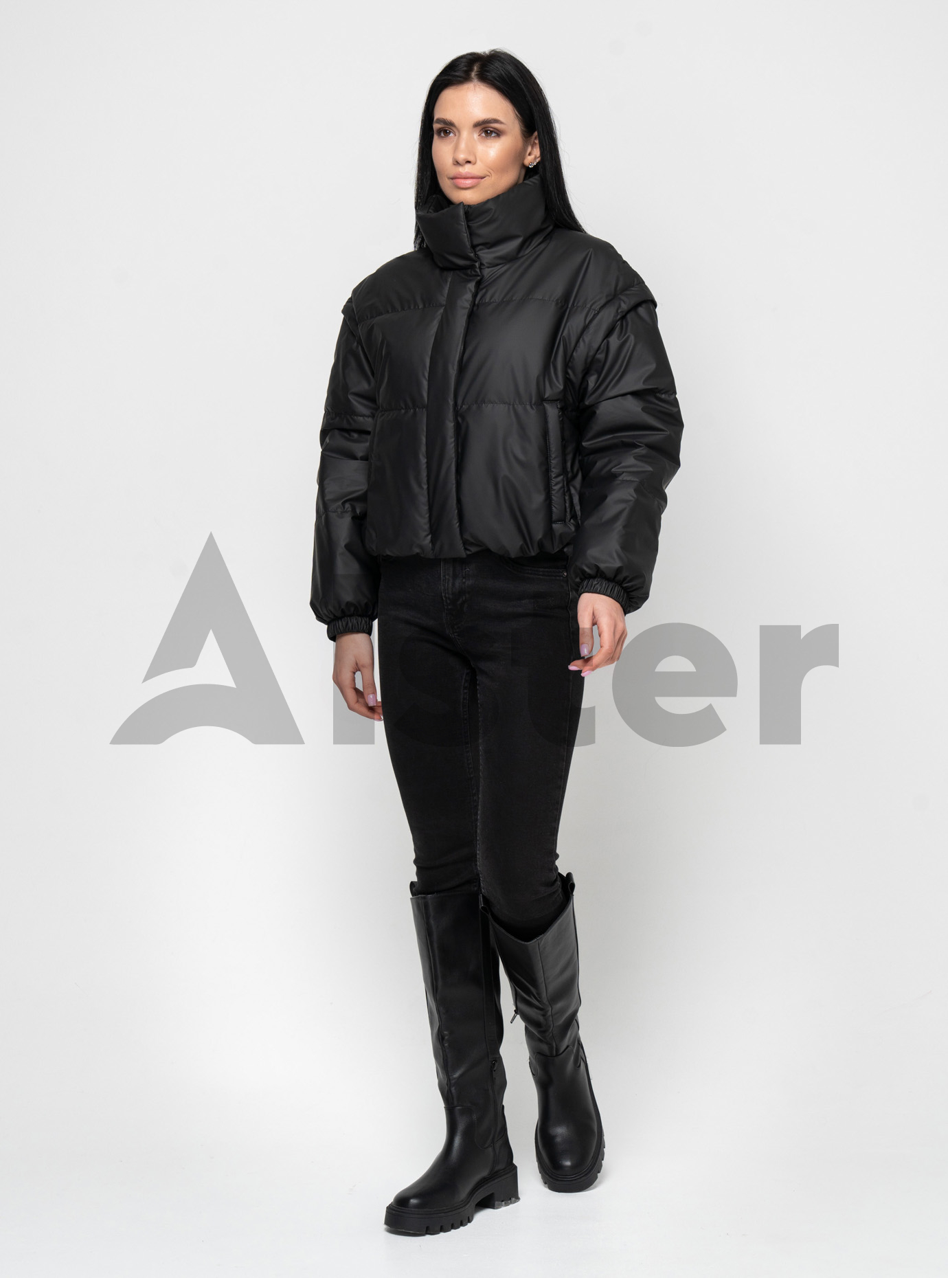 Короткая женская куртка-жилет 591 весна/осень Визон 42 (KTL591(5)-06): фото - Alster.ua