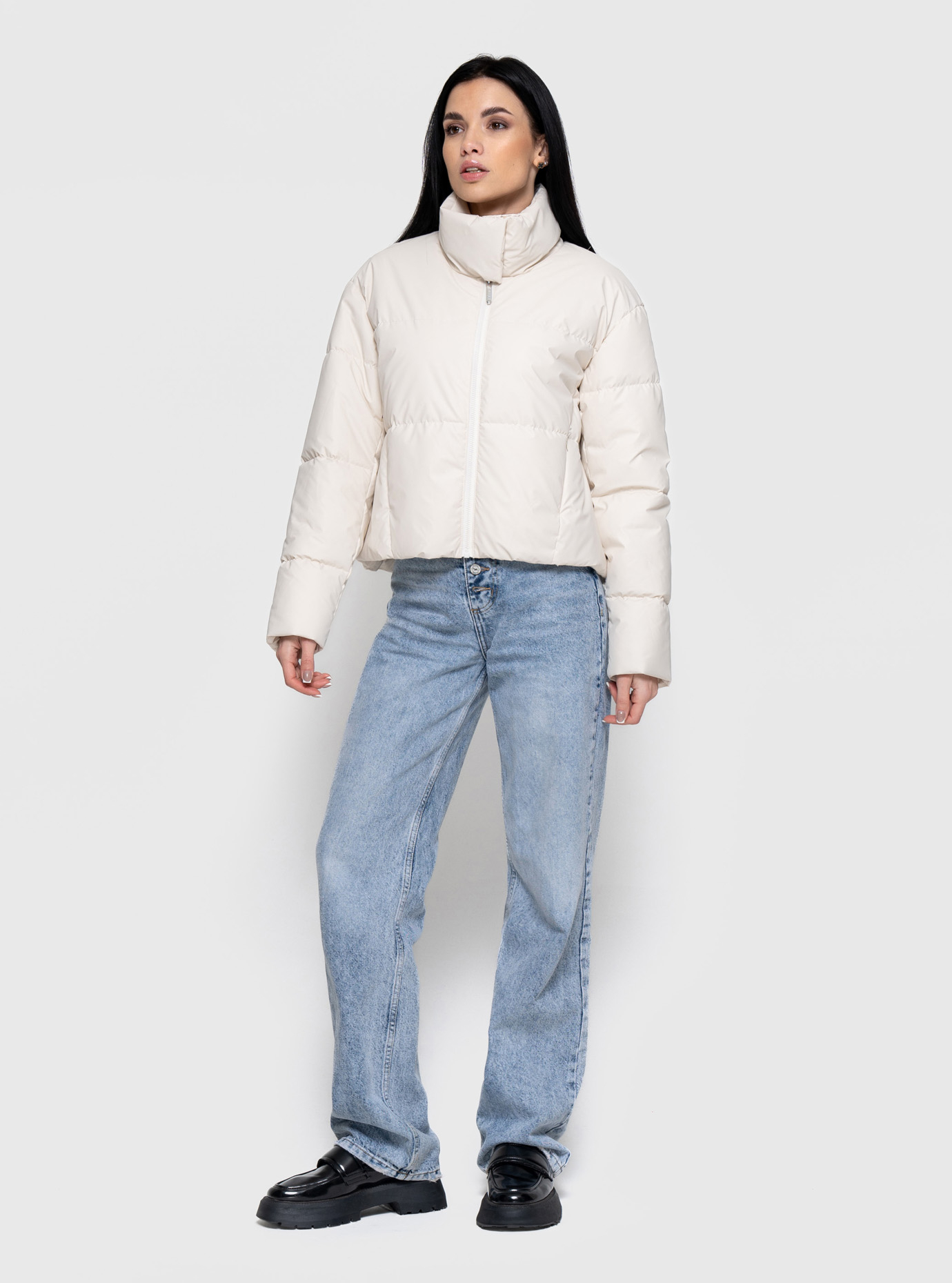 Короткая демисезонная женская куртка 545 Молочный 46 (KTL545(5)-04): фото - Alster.ua Короткая демисезонная женская куртка 545 Молочный 46 (KTL545(5)-04): фото - Alster.ua