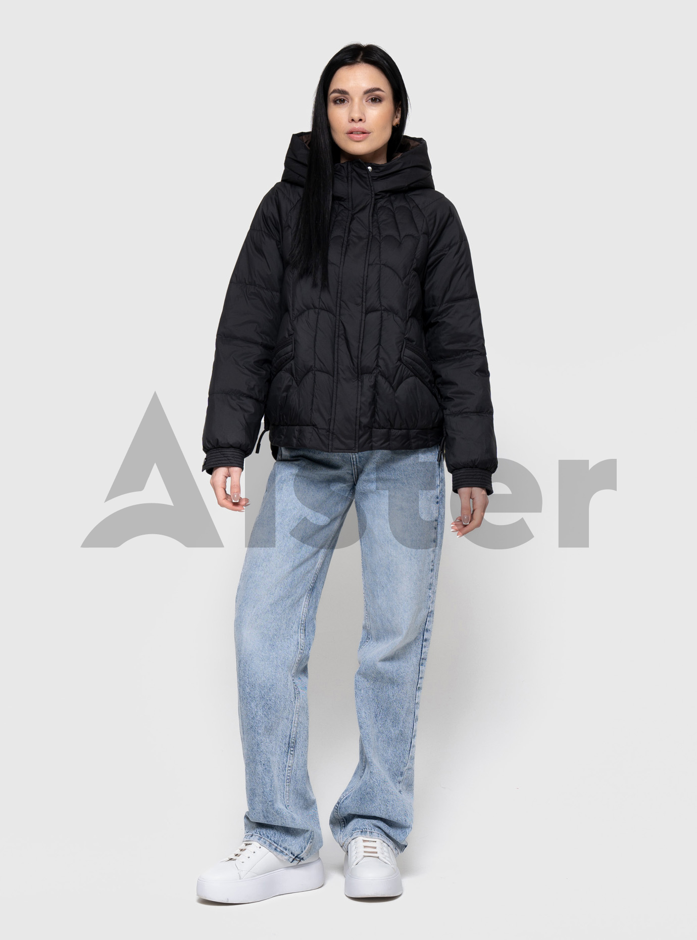 Короткая демисезонная женская куртка Vivilona 2607 Чёрный S (V2607-01): фото - Alster.ua Короткая демисезонная женская куртка Vivilona 2607 Чёрный S (V2607-01): фото - Alster.ua