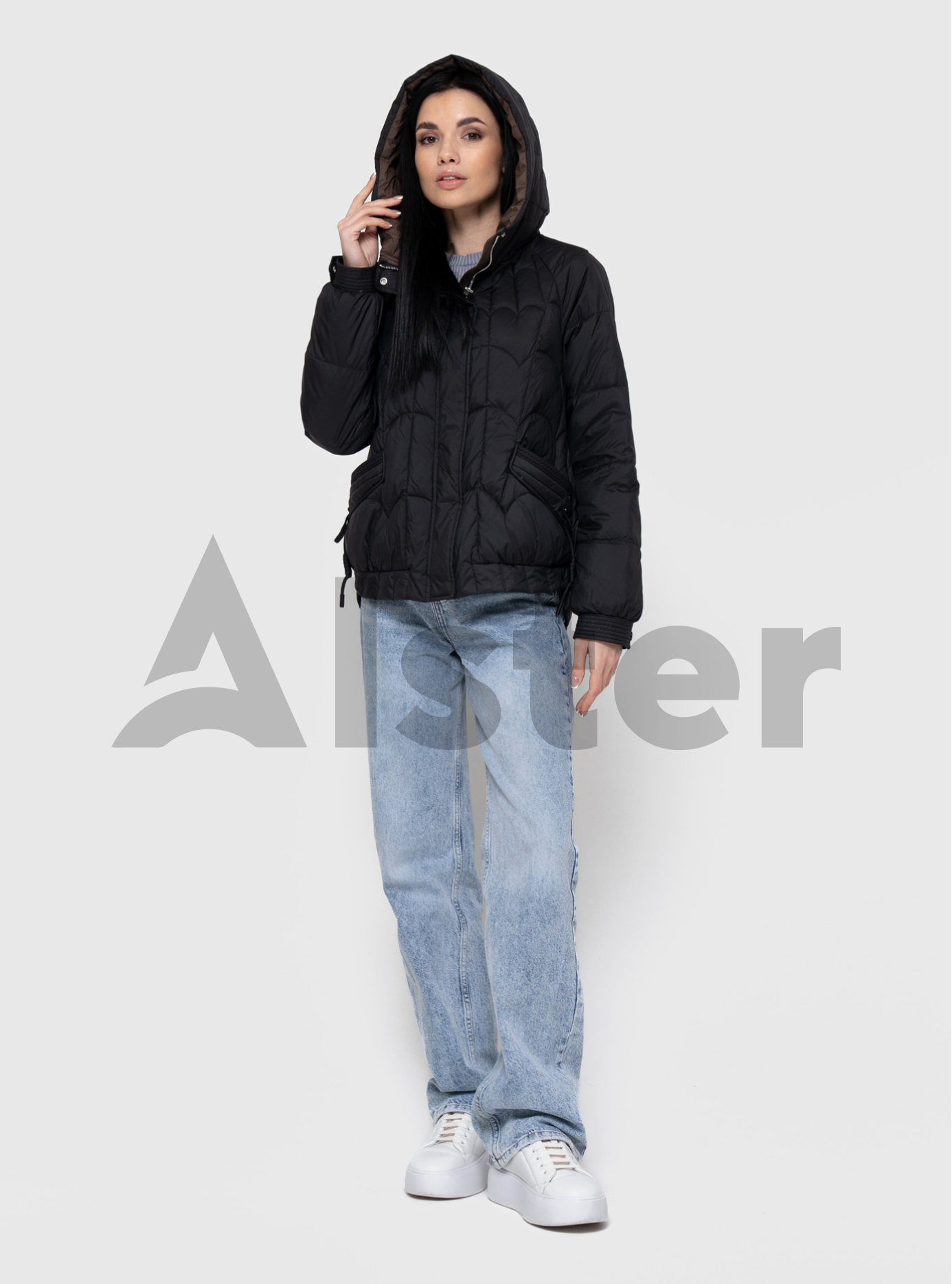 Короткая демисезонная женская куртка Vivilona 2607 Чёрный S (V2607-01): фото - Alster.ua Короткая демисезонная женская куртка Vivilona 2607 Чёрный S (V2607-01): фото - Alster.ua