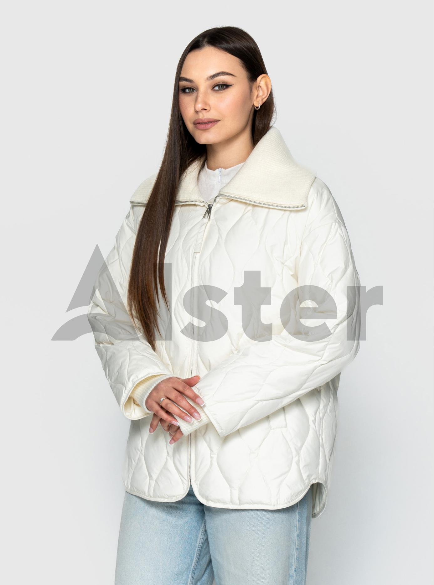 Демисезонная женская куртка Vivilona 2630 Молоко M (V2630-02): фото - Alster.ua