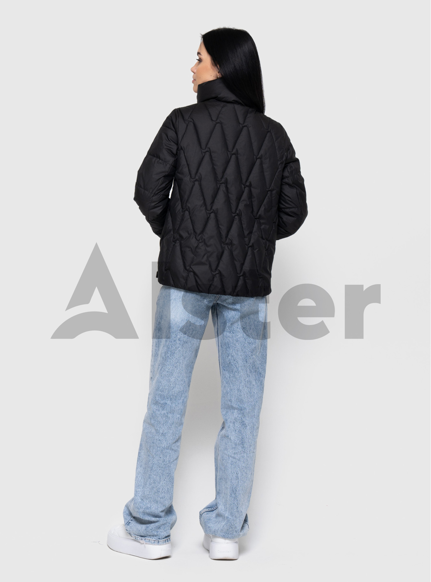 Демисезонная женская куртка Vivilona 2635 Чёрный XL (V2635-23): фото - Alster.ua