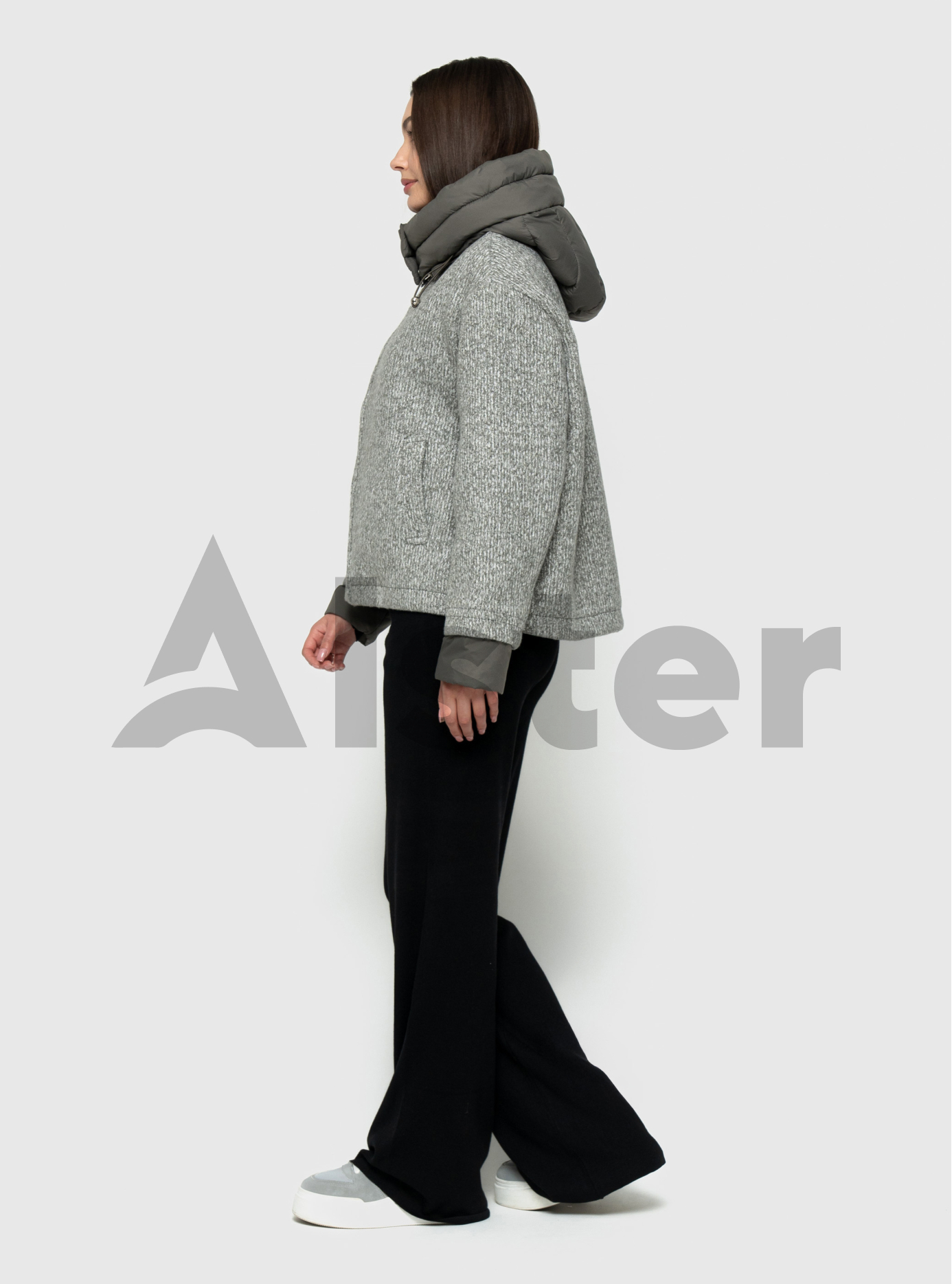 Демисезонная женская куртка Vivilona 2689 Серый L (V2689-06): фото - Alster.ua Демисезонная женская куртка Vivilona 2689 Серый L (V2689-06): фото - Alster.ua