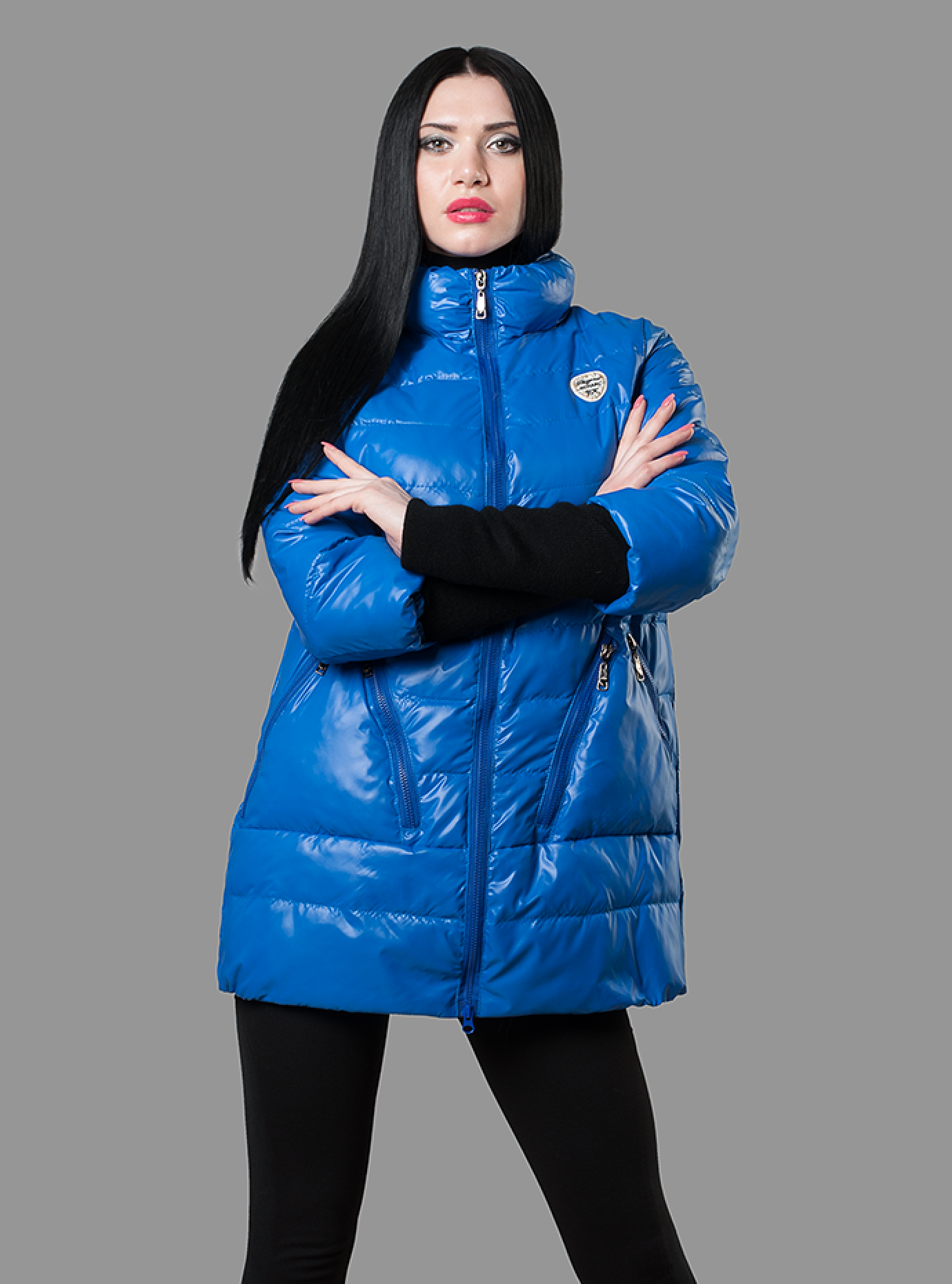 Куртка демисезонная женская Синий S (01-RR16001): фото - Alster.ua Куртка демисезонная женская Синий S (01-RR16001): фото - Alster.ua