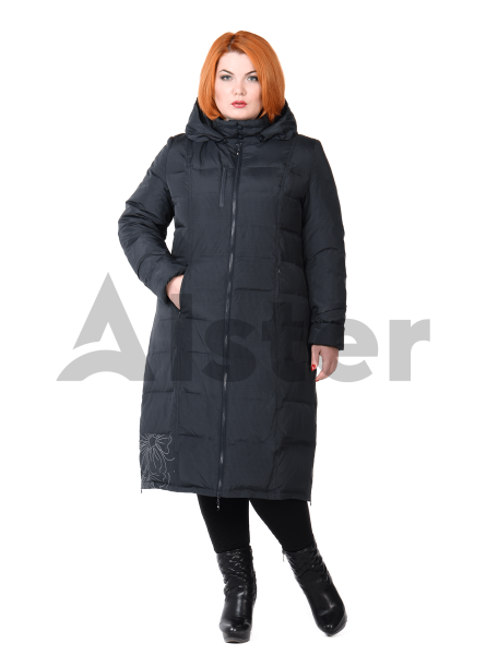 Пуховик зимний женский с капюшоном