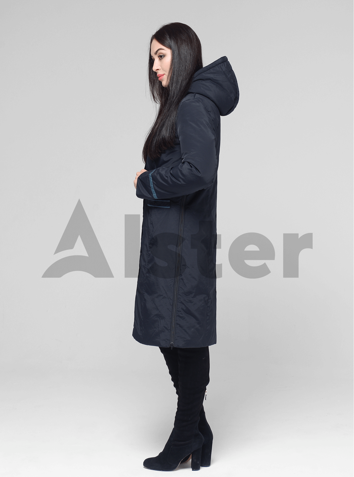 Пальто зимнее женское с капюшоном Тёмно-синий S (04-CC19063): фото - Alster.ua Пальто зимнее женское с капюшоном Тёмно-синий S (04-CC19063): фото - Alster.ua