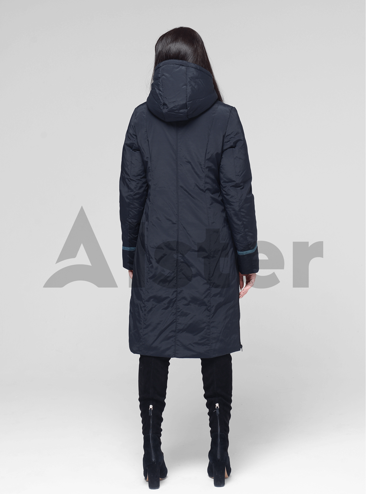Пальто зимнее женское с капюшоном Тёмно-синий S (04-CC19063): фото - Alster.ua Пальто зимнее женское с капюшоном Тёмно-синий S (04-CC19063): фото - Alster.ua