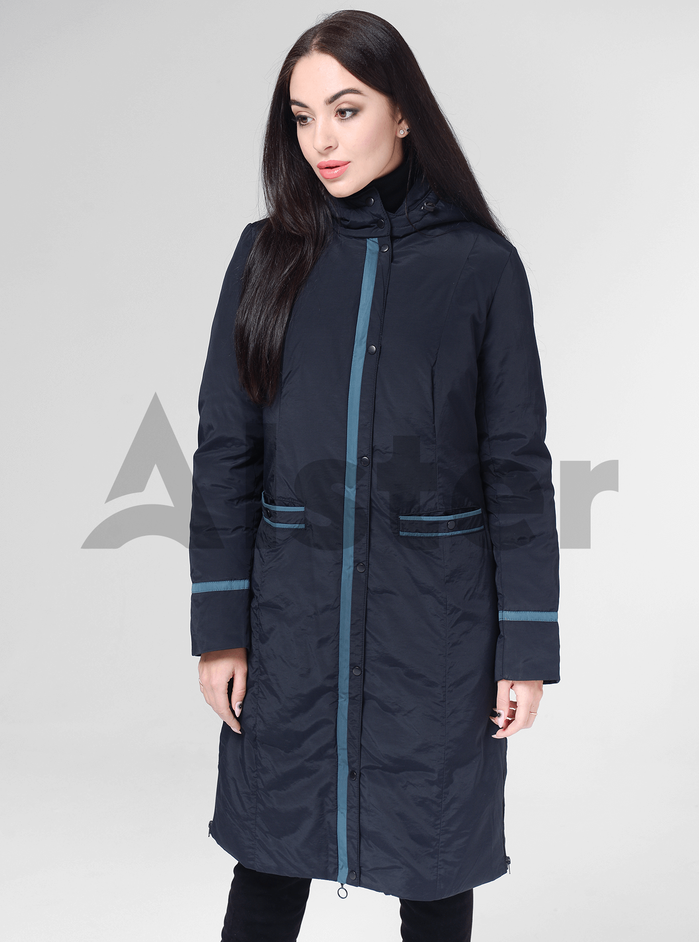 Пальто зимнее женское с капюшоном Тёмно-синий S (04-CC19063): фото - Alster.ua Пальто зимнее женское с капюшоном Тёмно-синий S (04-CC19063): фото - Alster.ua