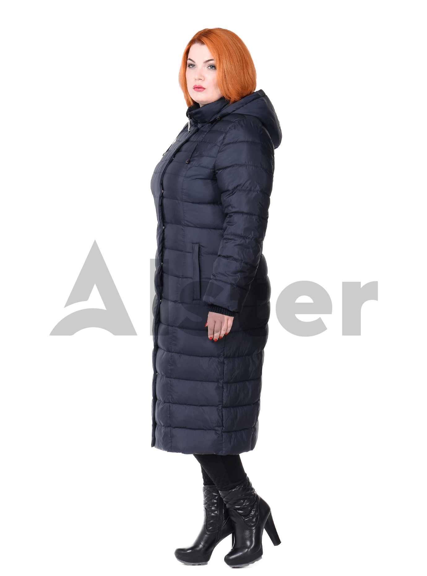 Куртка женская зимняя длинная Чёрный S (05-ZZ19094): фото - Alster.ua Куртка женская зимняя длинная Чёрный S (05-ZZ19094): фото - Alster.ua