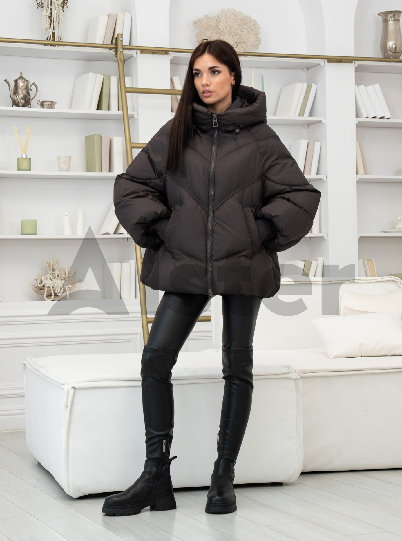 Зимняя женская куртка MeTioTik 6089 Шоколадный 48 (25MTK6089-08): фото - Alster.ua Зимняя женская куртка MeTioTik 6089 Шоколадный 48 (25MTK6089-08): фото - Alster.ua