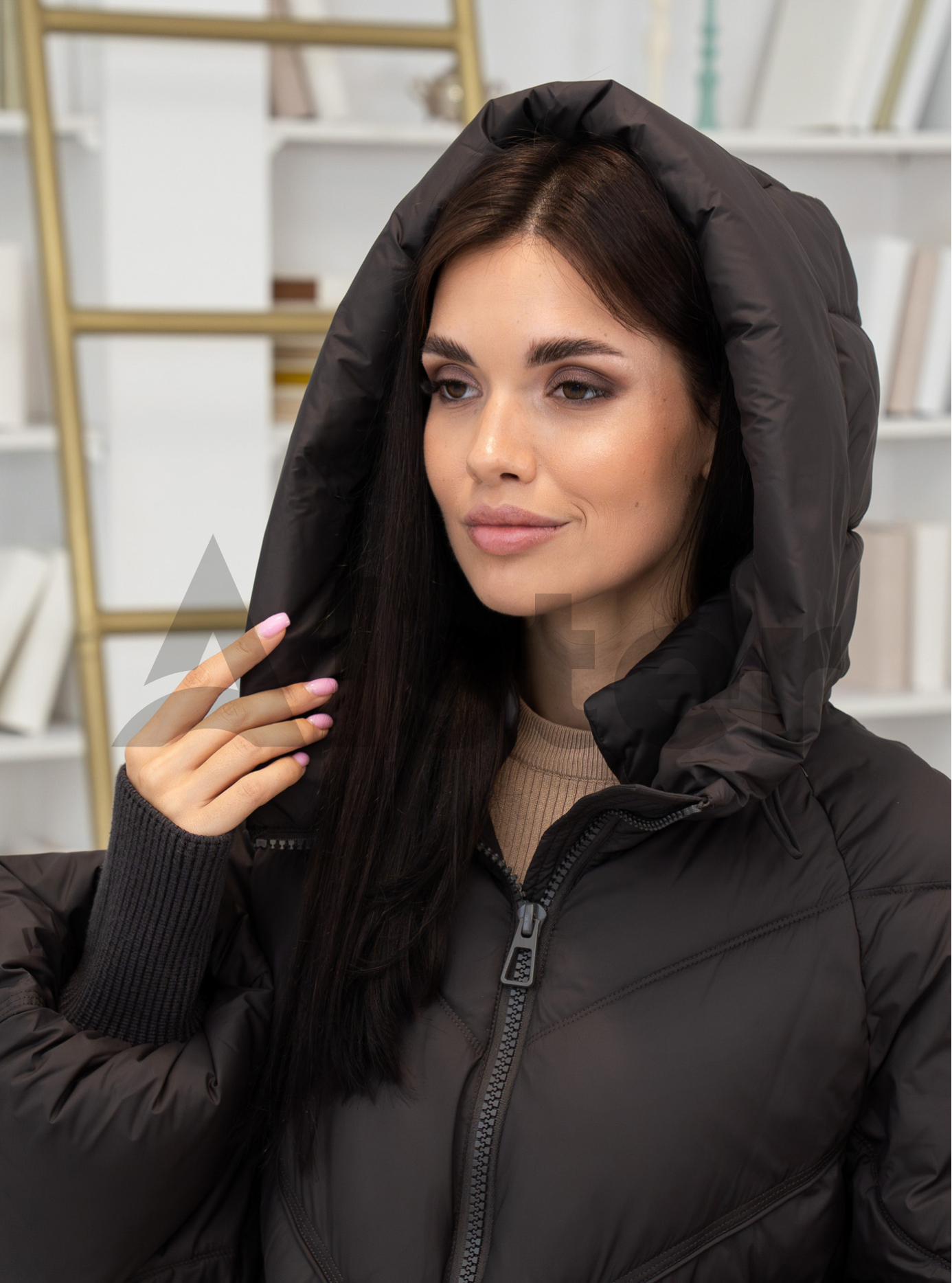 Зимняя женская куртка MeTioTik 6089 Шоколадный 48 (25MTK6089-08): фото - Alster.ua Зимняя женская куртка MeTioTik 6089 Шоколадный 48 (25MTK6089-08): фото - Alster.ua