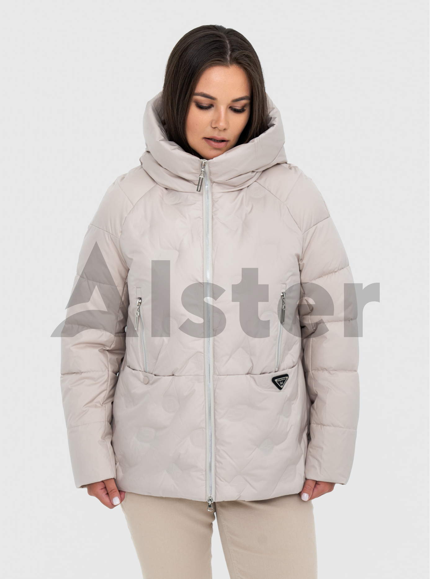 Зимняя короткая женская куртка MeTioTik 2302 Молоко 50 (MT2302-13): фото - Alster.ua