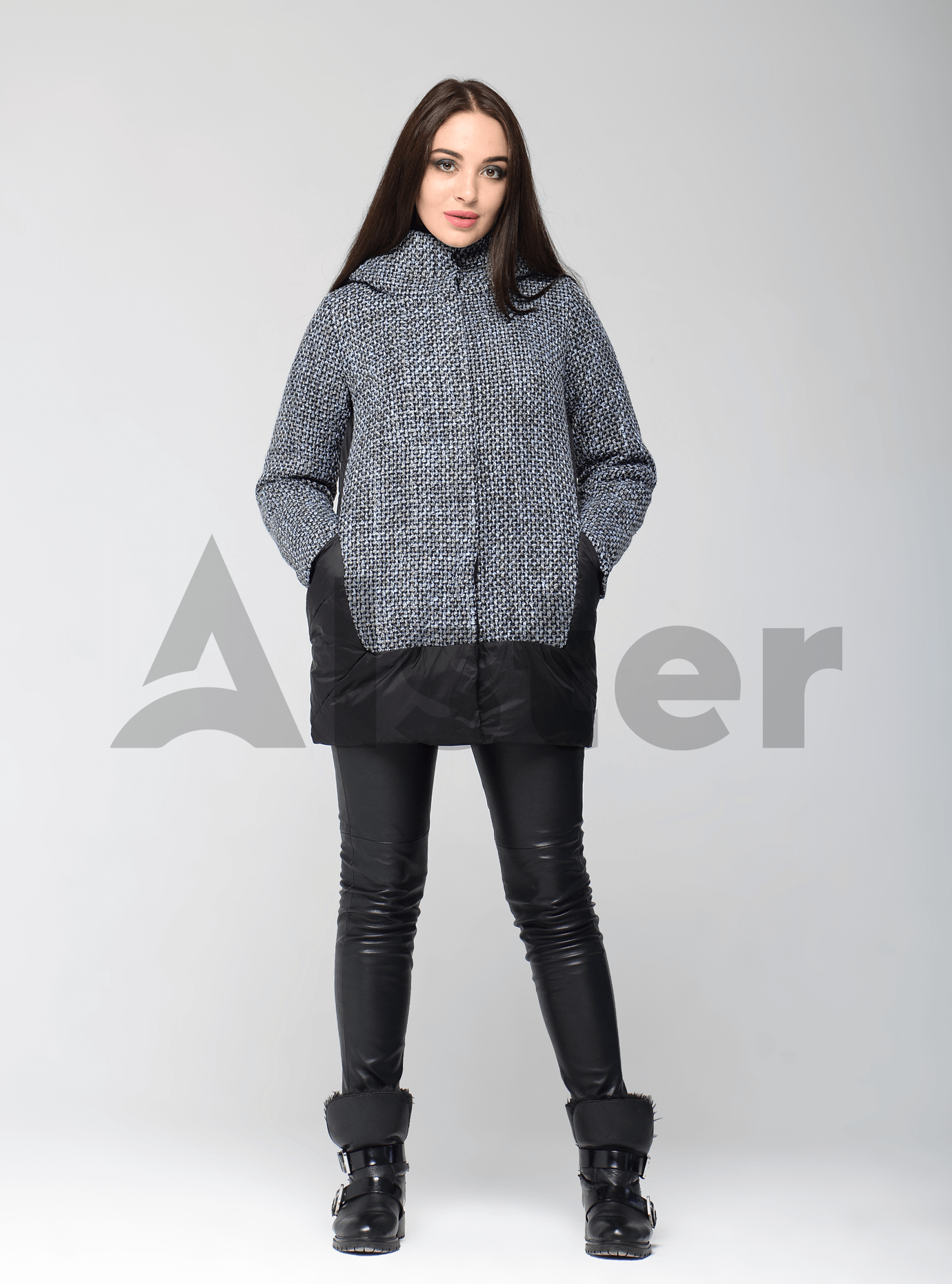 Куртка женская зимняя стильная Чёрный S (05-AB9033): фото - Alster.ua