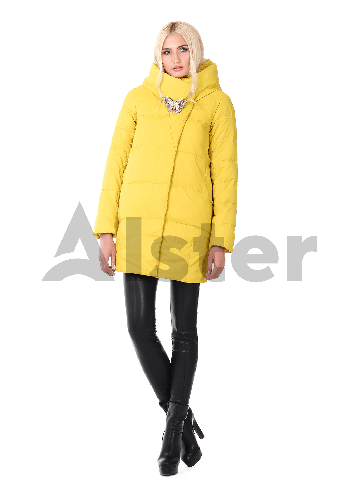 Куртка женская зимняя оригинальная Мятный XL (05-AB9069): фото - Alster.ua