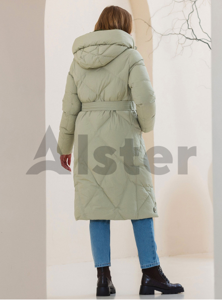 Длинное женское зимнее пальто 2305