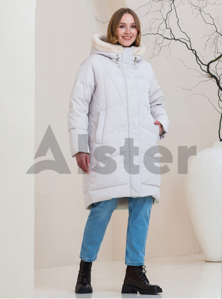 Зимнее женское пальто 73527 с экомехом