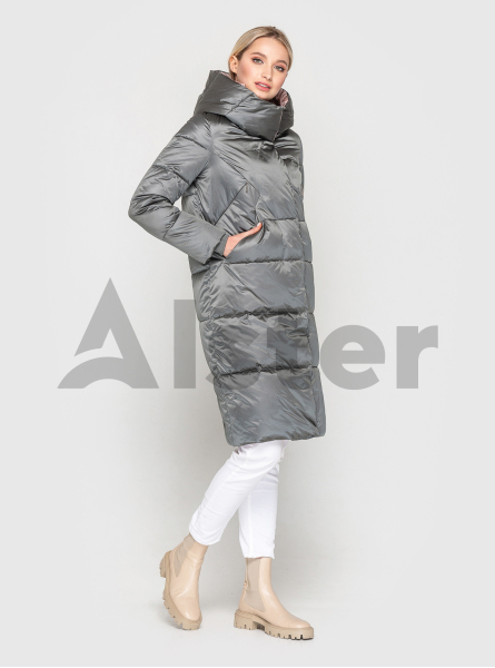 Куртка зимняя длинная с капюшоном BTF-2072