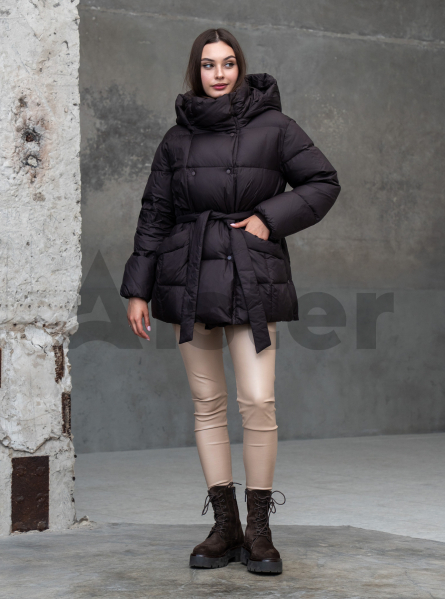Женский пуховик средней длины Batter Flei 2539