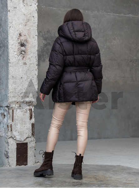Женский пуховик средней длины Batter Flei 2539