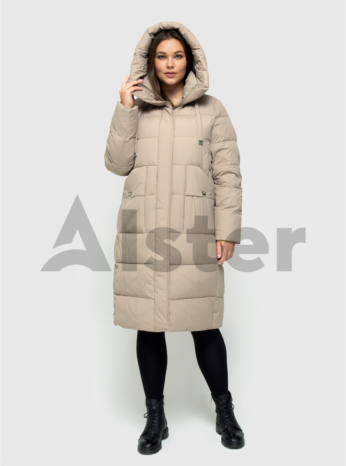 Зимнее пальто Caroles 3330 (большие размеры) Бежевый XL (CAR3330-07): фото - Alster.ua Зимнее пальто Caroles 3330 (большие размеры) Бежевый XL (CAR3330-07): фото - Alster.ua