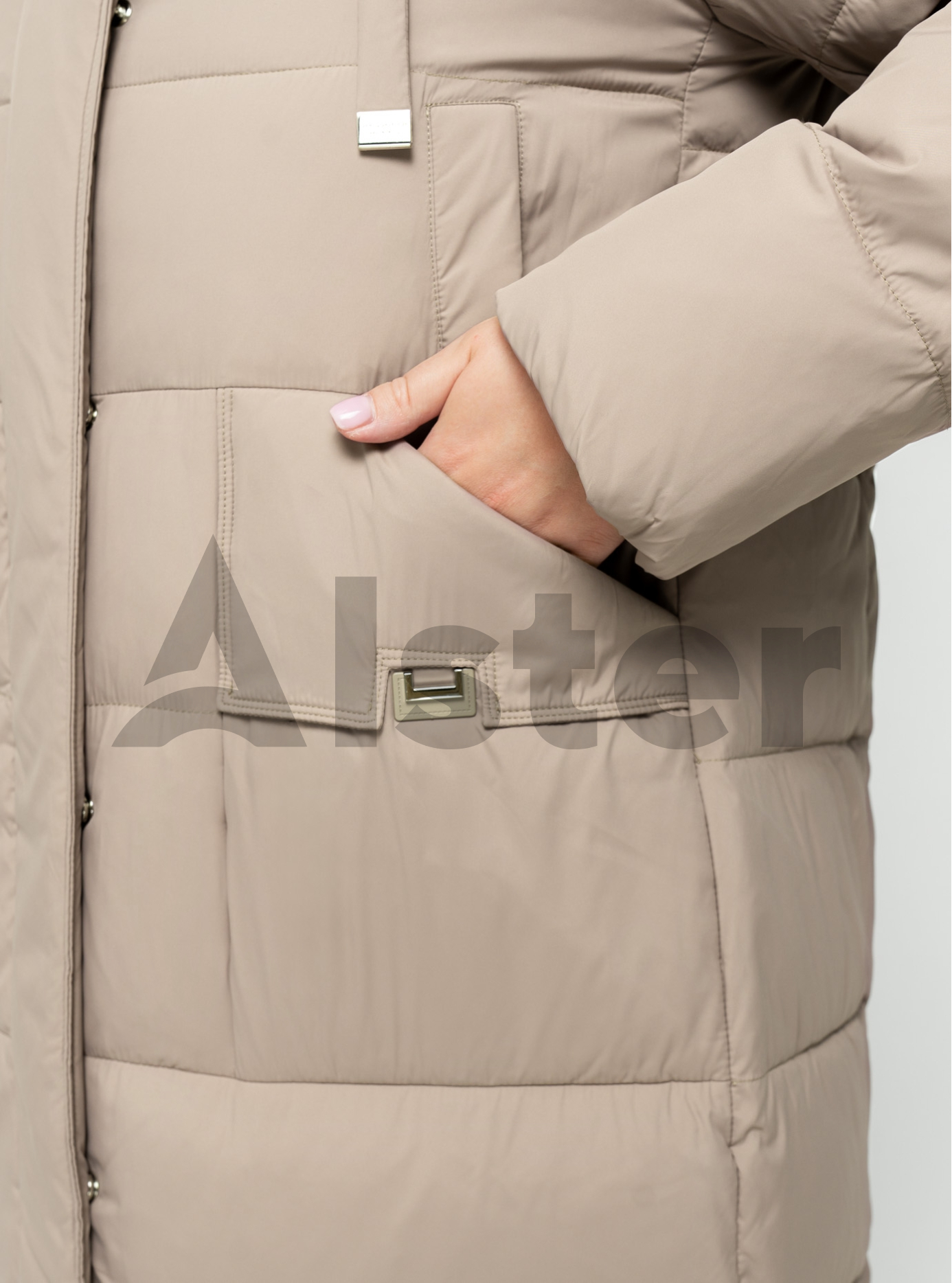 Зимнее пальто Caroles 3330 (большие размеры) Бежевый XL (CAR3330-07): фото - Alster.ua Зимнее пальто Caroles 3330 (большие размеры) Бежевый XL (CAR3330-07): фото - Alster.ua