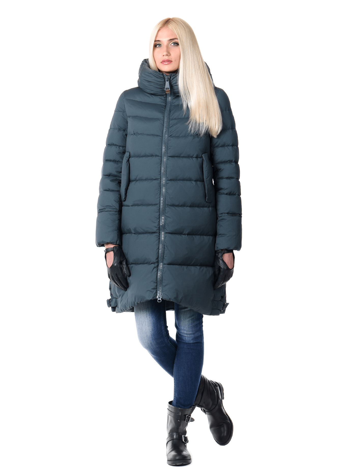Куртка зимняя женская на молнии Маренго 2XL (02-CR170365): фото - Alster.ua
