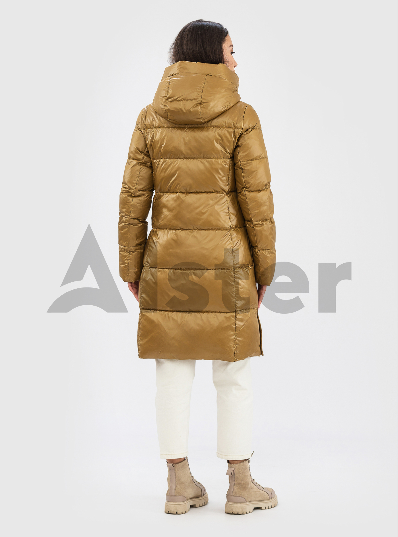 Женская зимняя куртка CLASNA Золото L (21D8090CW-18): фото - Alster.ua