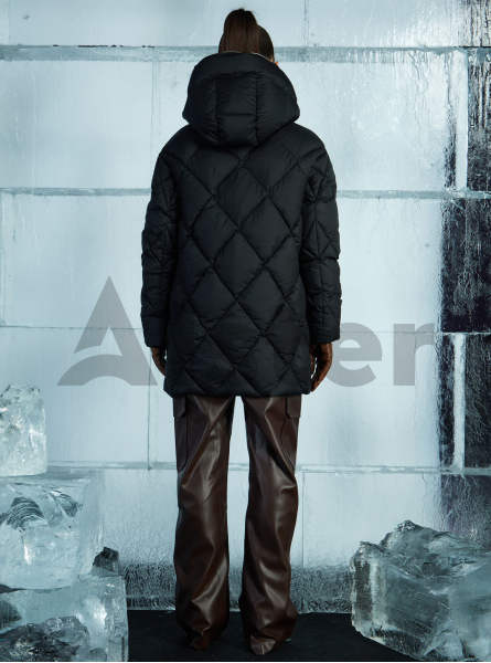 Женская стеганная куртка CLASNA 412 зимняя