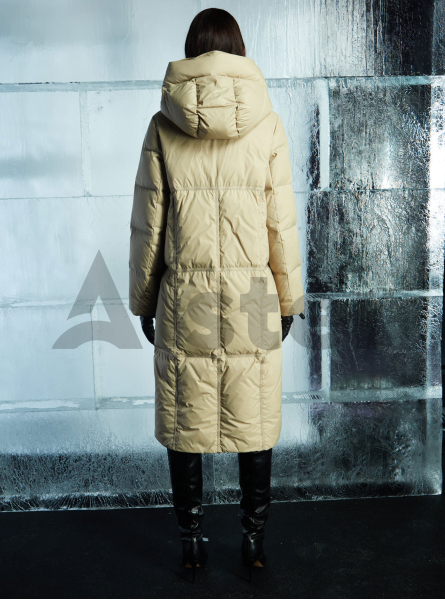 Женский длинный пуховик Clasna 930