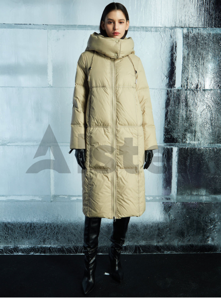 Женский длинный пуховик Clasna 930