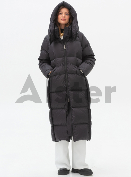 Зимний длинный пуховик Clasna 915 Зимний длинный пуховик Clasna 915