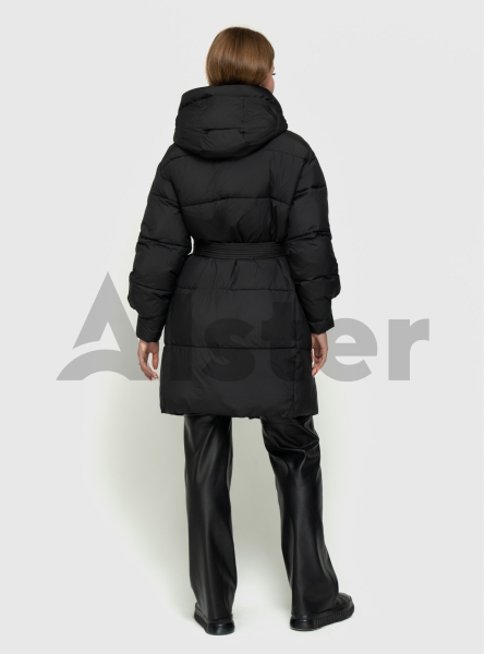 Женский зимний пуховик Clasna 688 средней длины