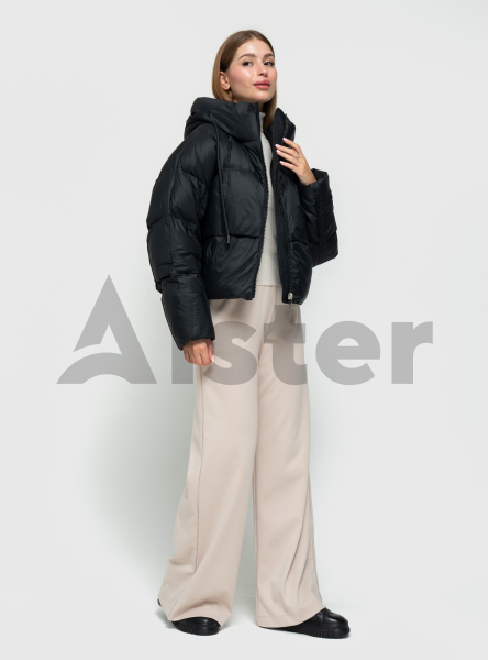 Короткий женский объемный пуховик Clasna 763 Короткий женский объемный пуховик Clasna 763