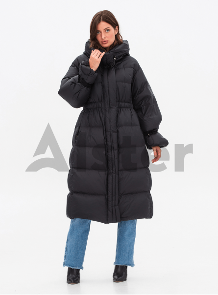 Длинный стильный женский пуховик Clasna 24D833DW Длинный стильный женский пуховик Clasna 24D833DW