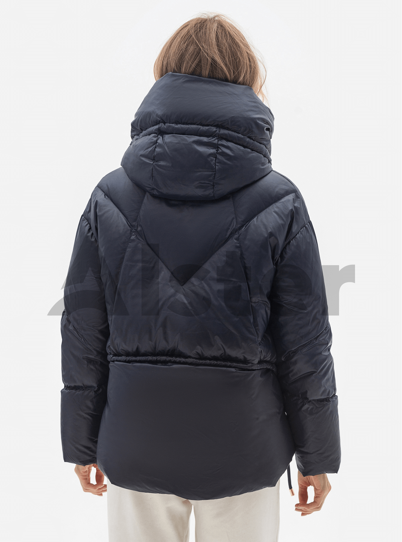 Женская зимняя куртка Clasna 902 Тёмно синий S (24D902DW-06): фото - Alster.ua
