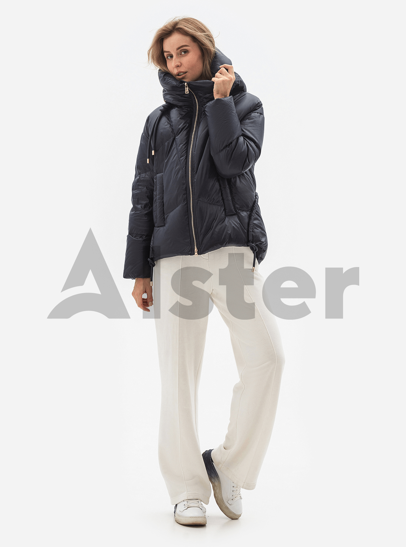 Женская зимняя куртка Clasna 902 Тёмно синий S (24D902DW-06): фото - Alster.ua