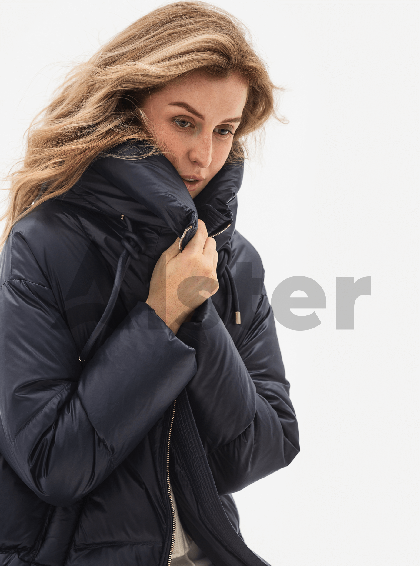 Женская зимняя куртка Clasna 902 Тёмно синий S (24D902DW-06): фото - Alster.ua