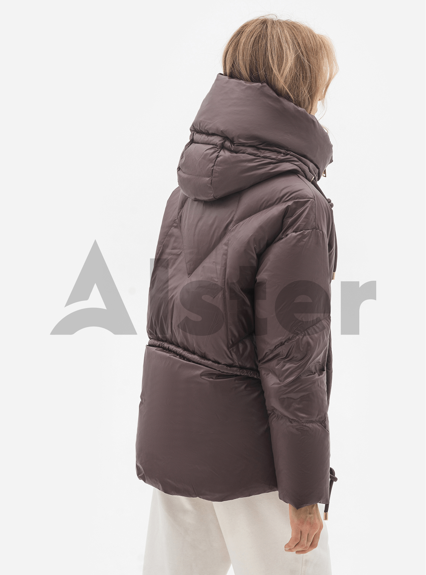 Женская зимняя куртка Clasna 902 Шоколадный M (24D902DW-03): фото - Alster.ua