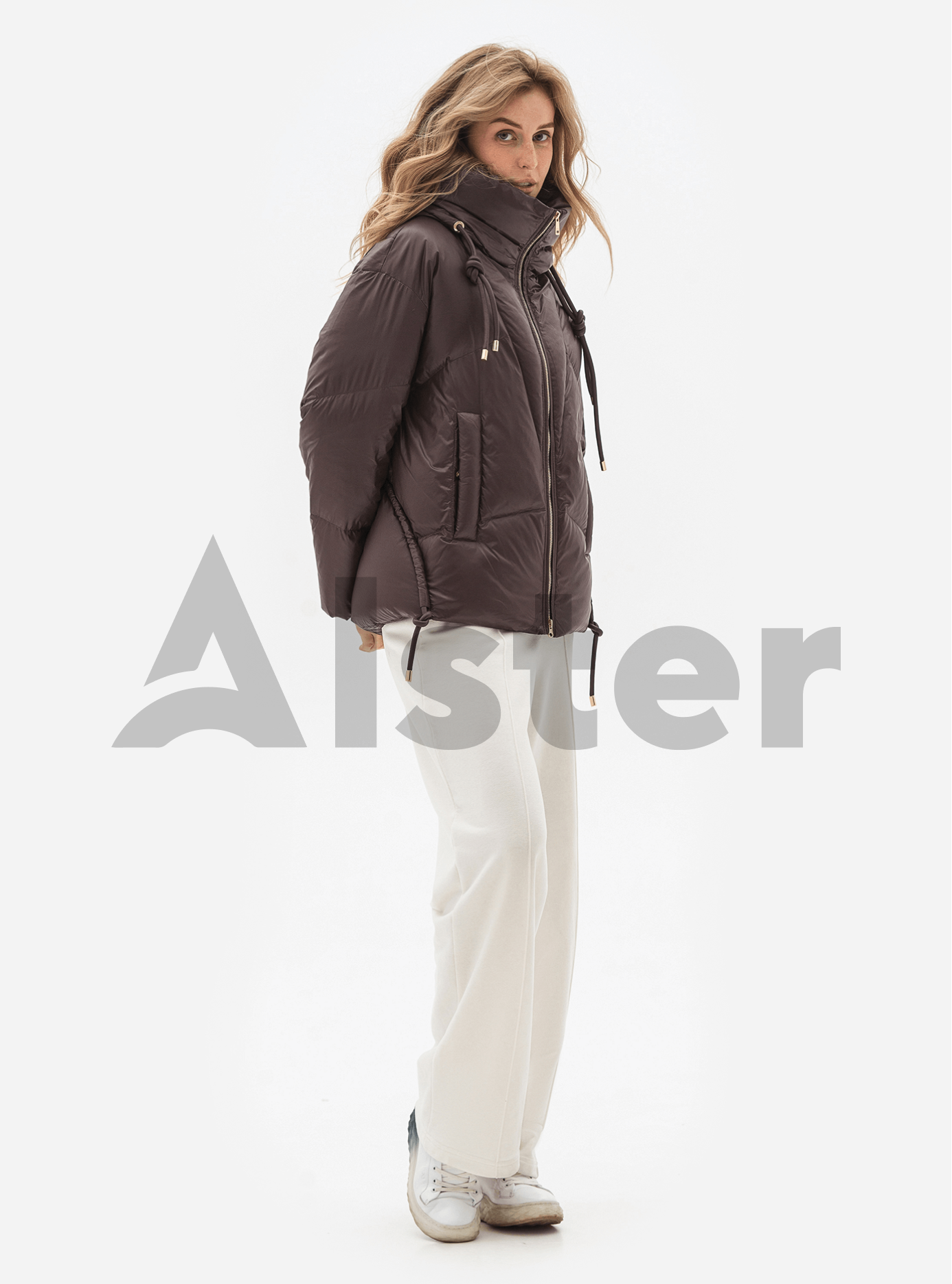 Женская зимняя куртка Clasna 902 Шоколадный M (24D902DW-03): фото - Alster.ua