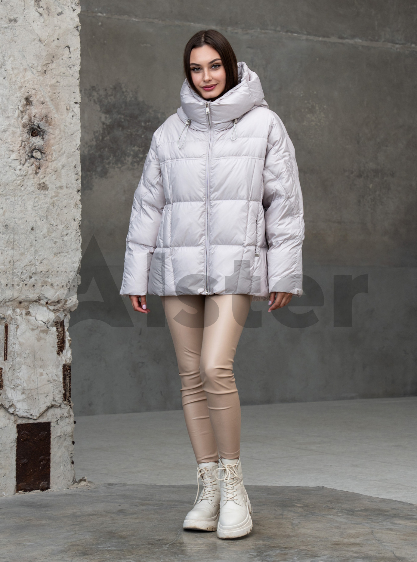 Женский пуховик Clasna 25D8630DW Молоко L (25D8630DW-09): фото - Alster.ua Женский пуховик Clasna 25D8630DW Молоко L (25D8630DW-09): фото - Alster.ua