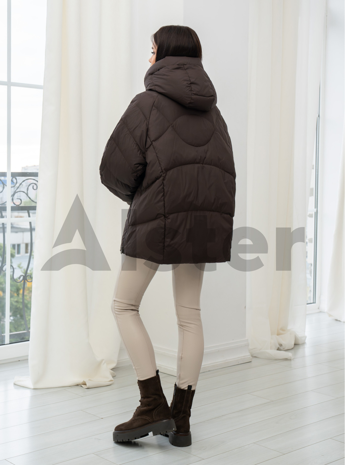 Зимний женский пуховик Clasna 25D667DW Шоколадный XL (25D667DW-13): фото - Alster.ua Зимний женский пуховик Clasna 25D667DW Шоколадный XL (25D667DW-13): фото - Alster.ua