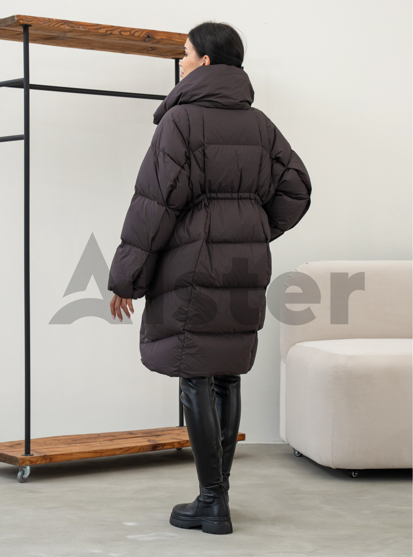 Зимовий жіночий пуховик Clasna 25D669DW Ожина XS (25D669DW-05): фото - Alster.ua