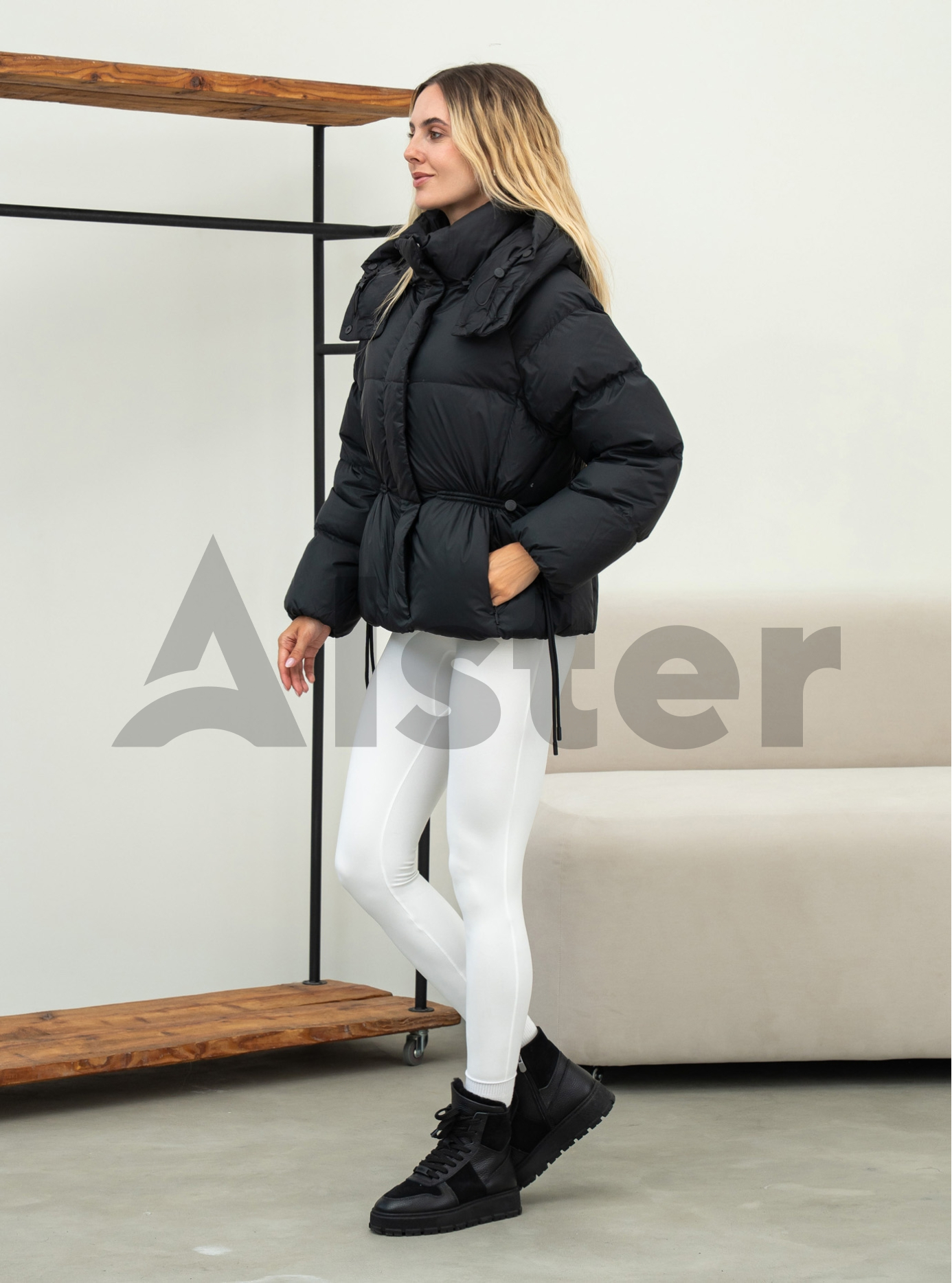 Женский пуховик Clasna 1069 Светло-серебряный XS (CWGD1069DW-21): фото - Alster.ua