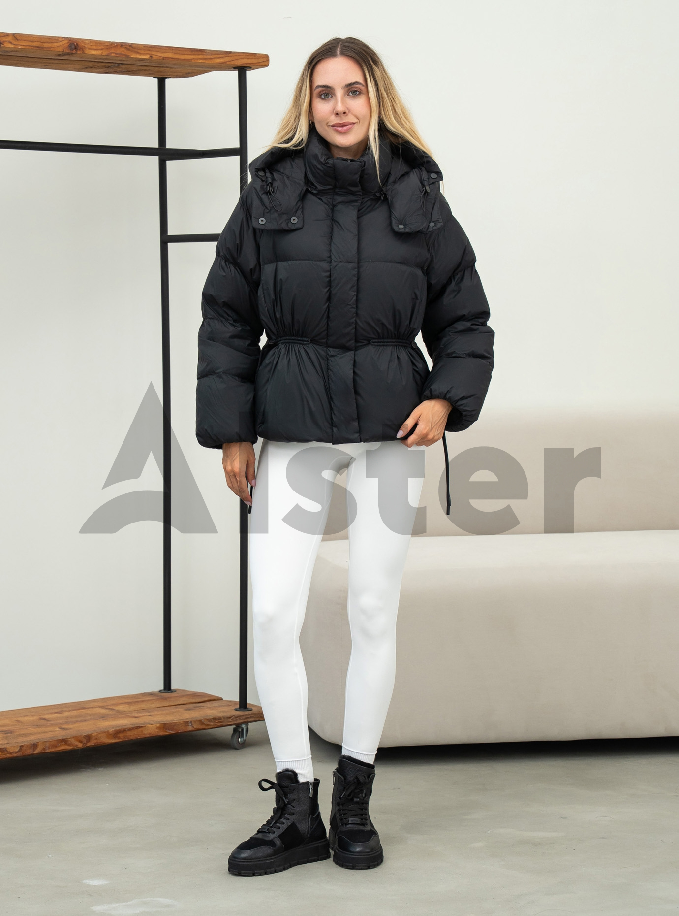 Женский пуховик Clasna 1069 Светло-серебряный XS (CWGD1069DW-21): фото - Alster.ua