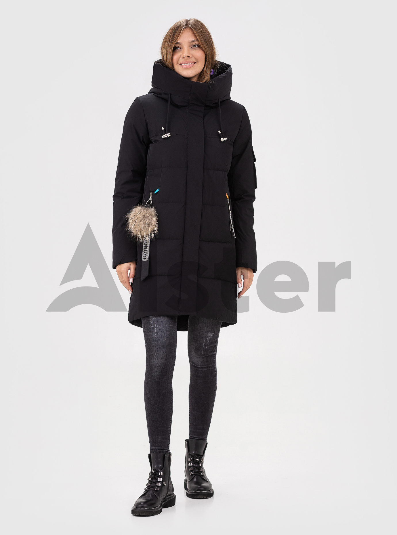 Зимняя куртка FineBabyCat Чёрный L (FBC21-322-03): фото - Alster.ua