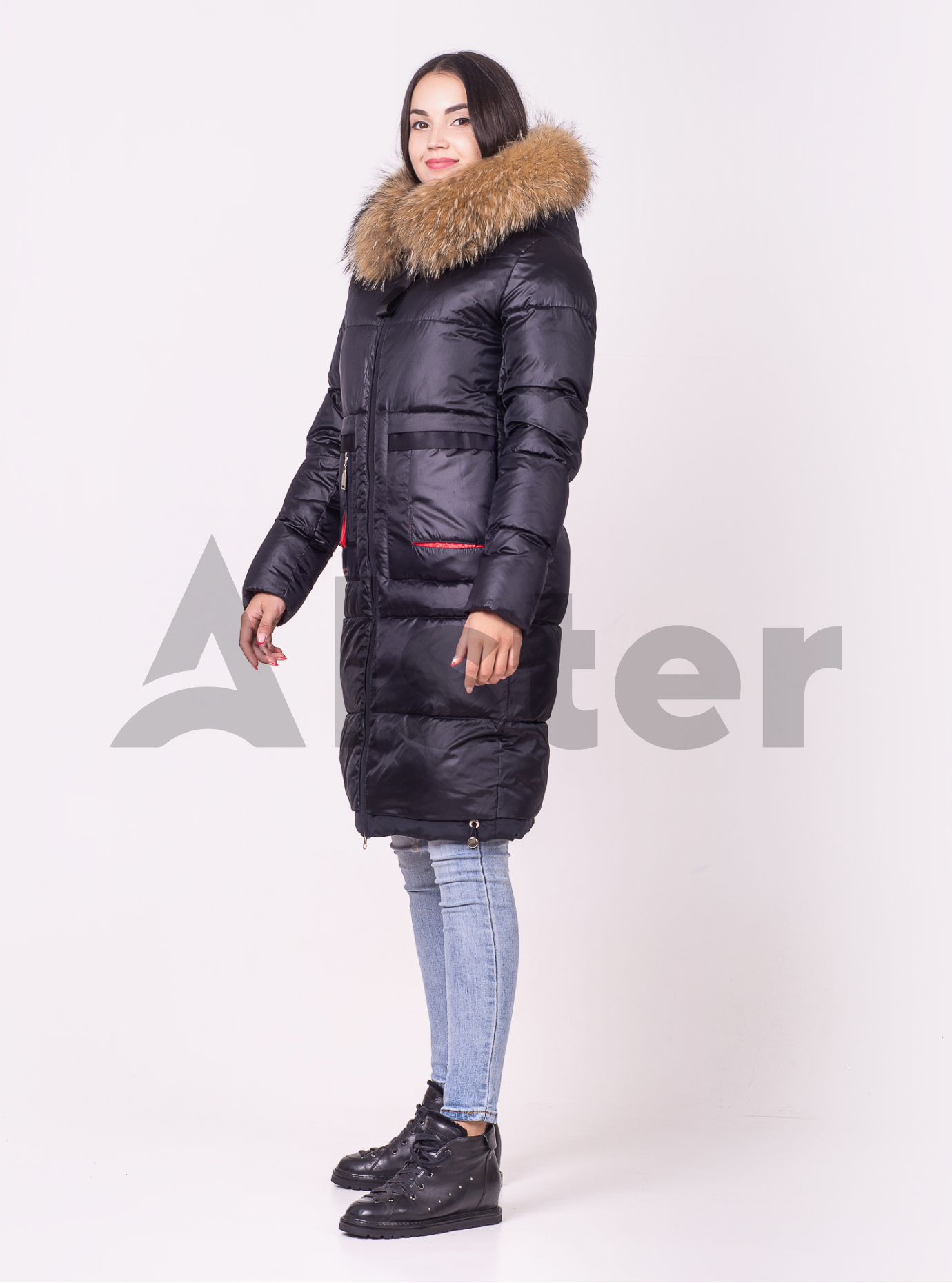 Куртка зимняя женская с мехом Тёмно-синий 2XL (07-VP201161): фото - Alster.ua Куртка зимняя женская с мехом Тёмно-синий 2XL (07-VP201161): фото - Alster.ua
