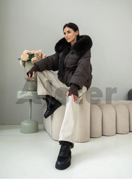 Жіноча зимова куртка з хутром Hailuozi 1671